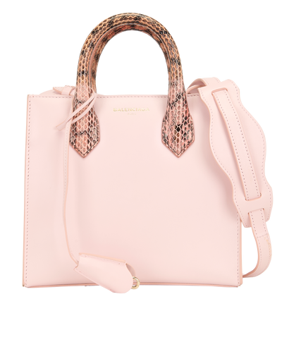 All Afternoon Tote, &pound;395, Handbags, Pink, Leather, Front view